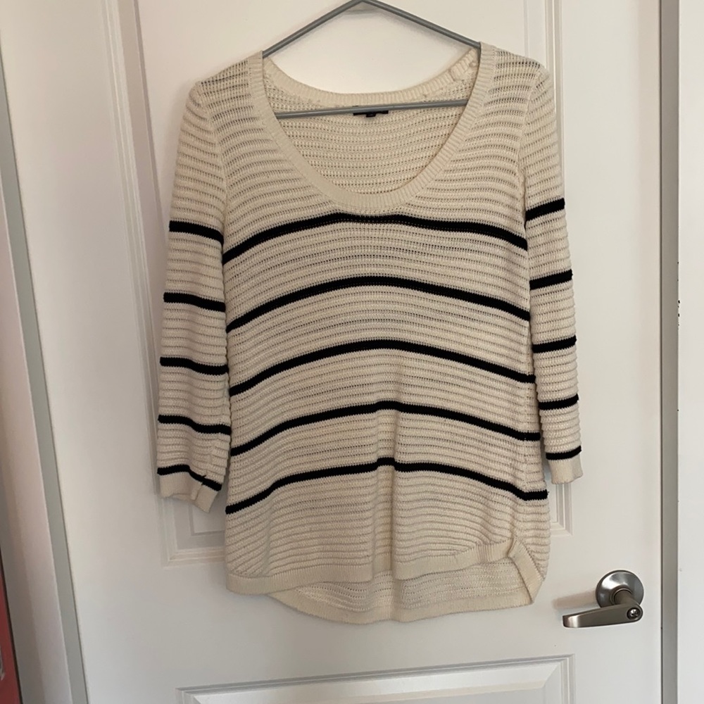 Cable knit sweater